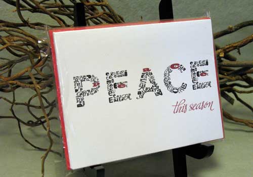 Peace Greeting Card